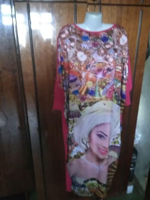 Яркое платье для дома и отдыха на 56-58-60 укр