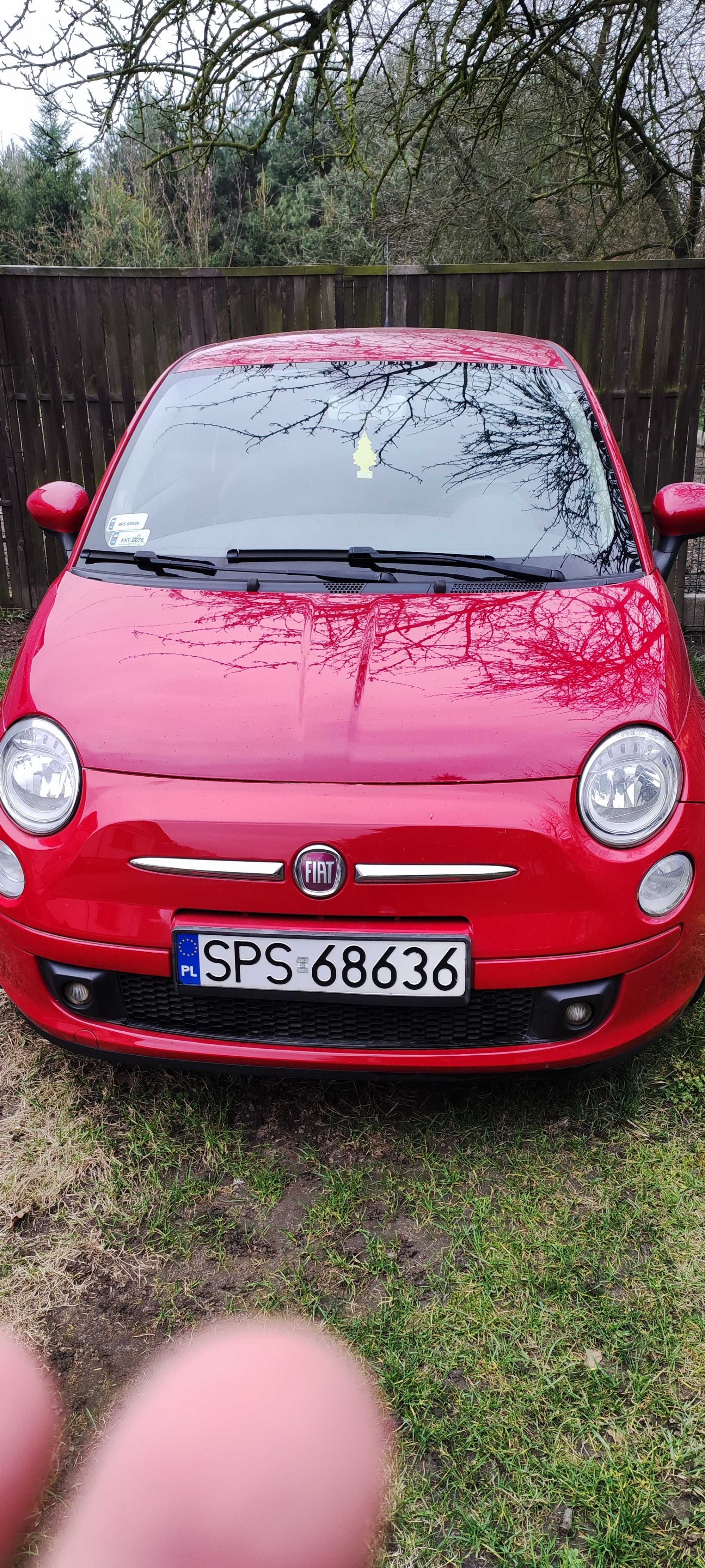 Fiat 500 Rok pr. 2008, klima, benzyna.