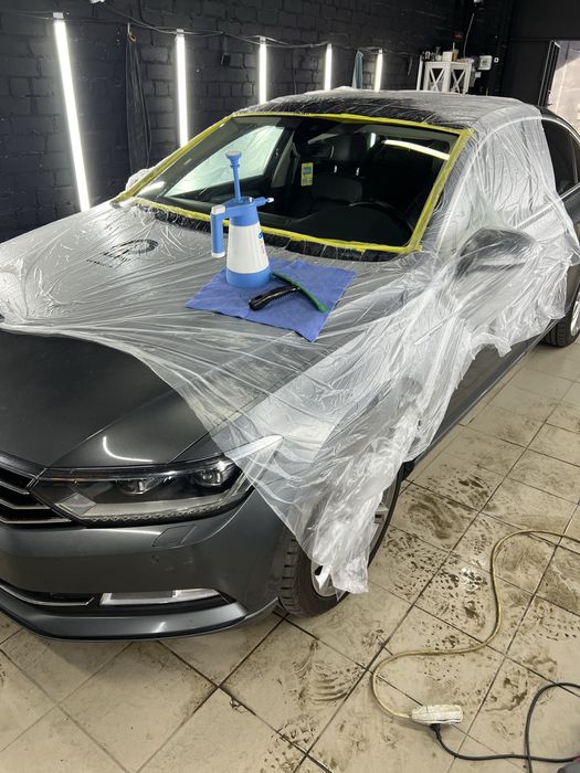 Полірування лобового скла ,полировка лобового стекла