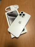 Iphone 15 Pro max 256 biały tytan IDEALNY STAN