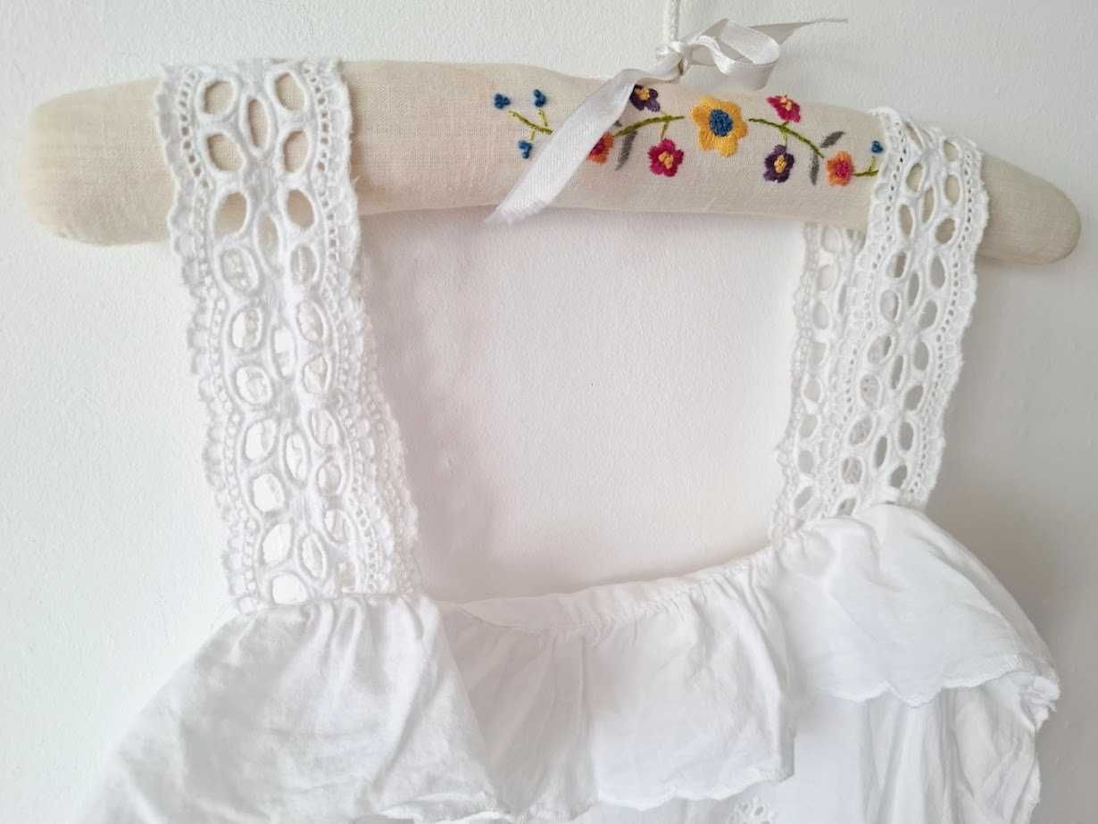 Blusa deixada com ponto aberto menina 11-12 anos