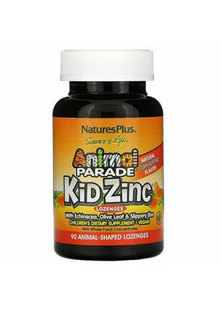 Kid Zinc,цинк для дітей,смак мандарин,90 пастилок