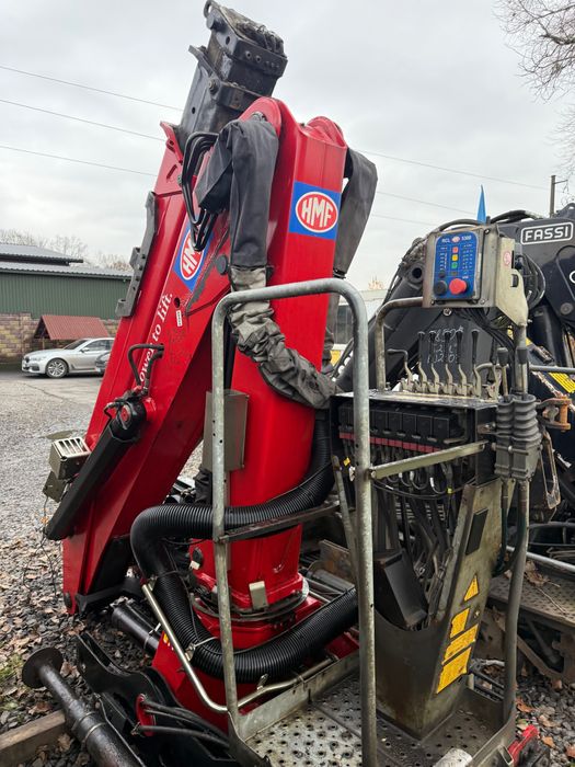 Кран маніпулятор HMF 144 лісний Радіо