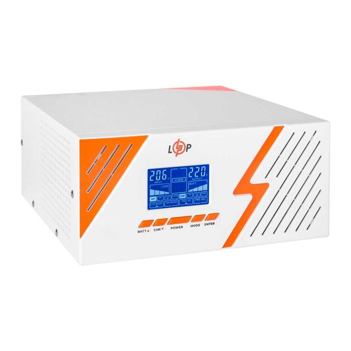 ДБЖ/UPS інвертор з чистою синусоїдою LogicPower 12V LPM-PSW-1500VA