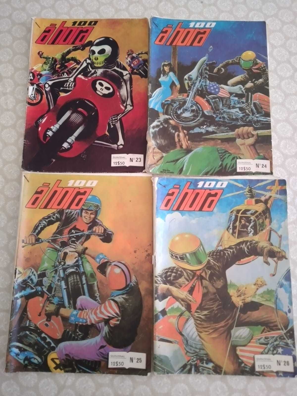 Livros de BD da coleção Cem à Hora