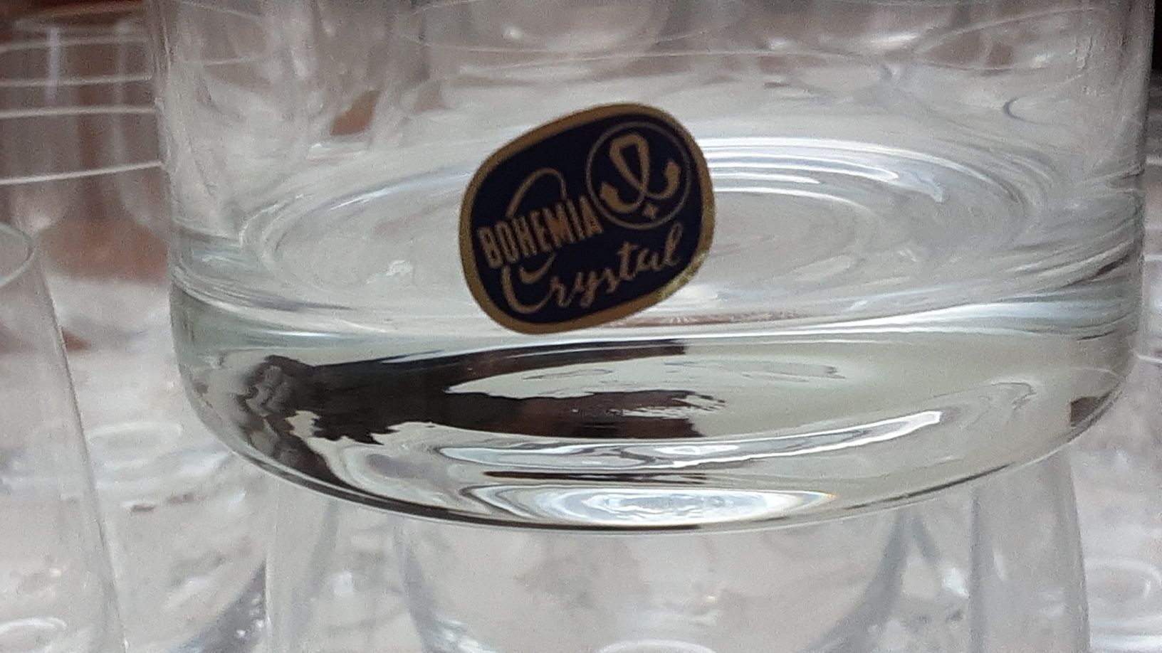 Serviço de copos cristal BOHEMIA 42 copos