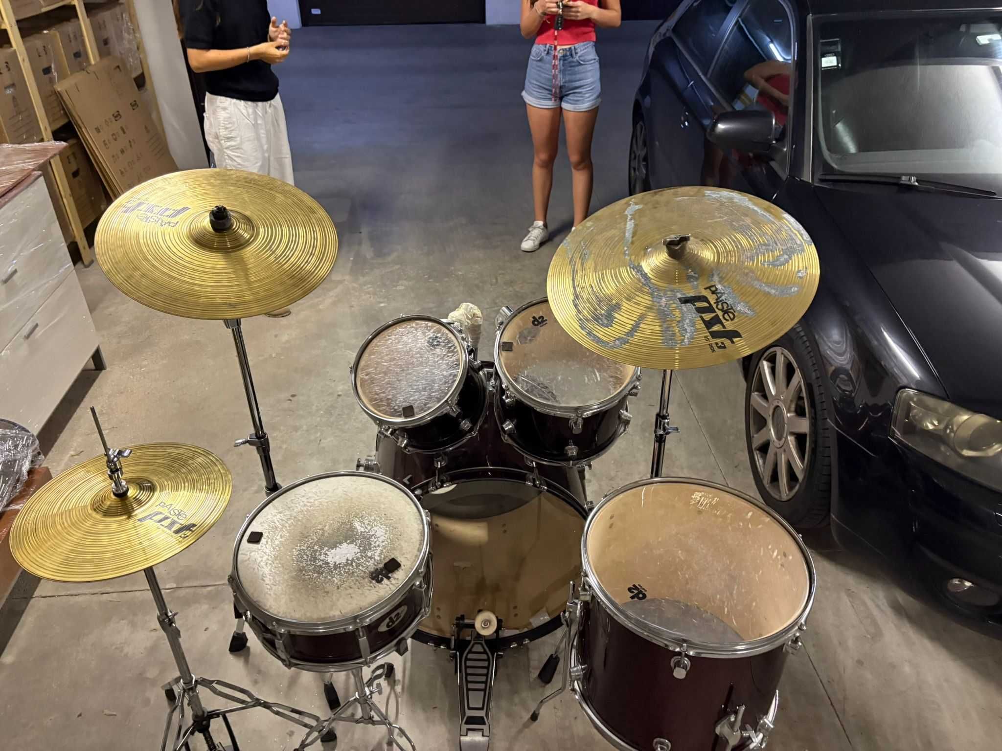 Bateria D2 By Drum + Pratos Paiste