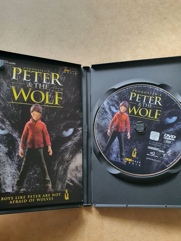 Piotruś i wilk DVD animacja