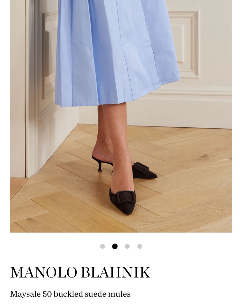 Мюли Manolo Blahnik Maysale оригинал