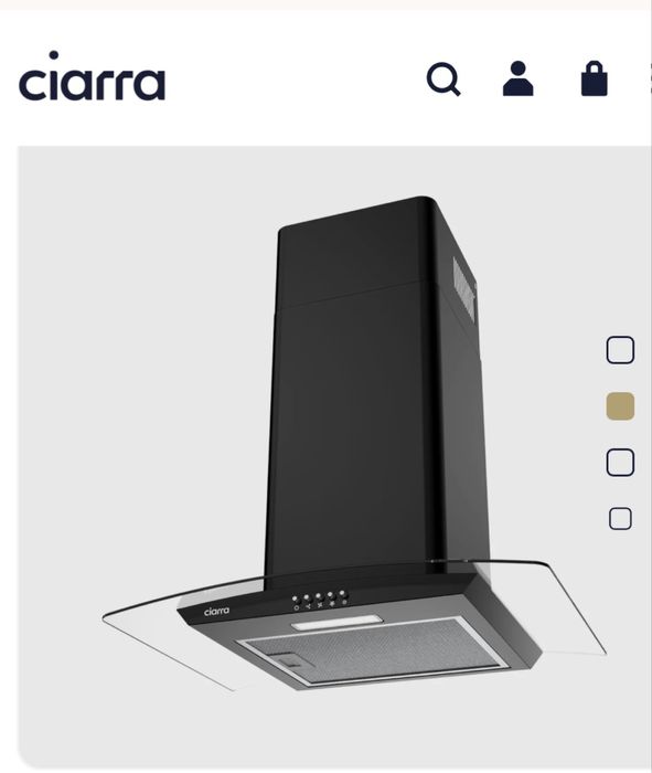 Exaustor ciarra novo embalado