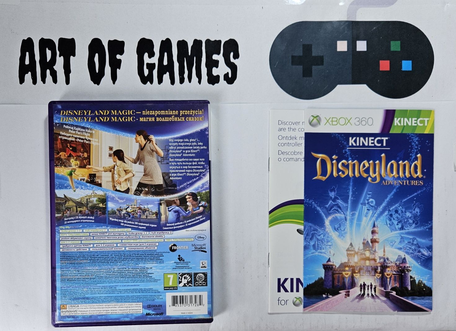 Gra Kinect Disneyland Adventures PL Xbox 360 Dla dzieci Ruchowa