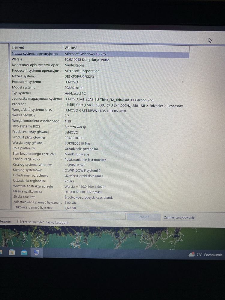 lenovo thinkpad x1 carbon