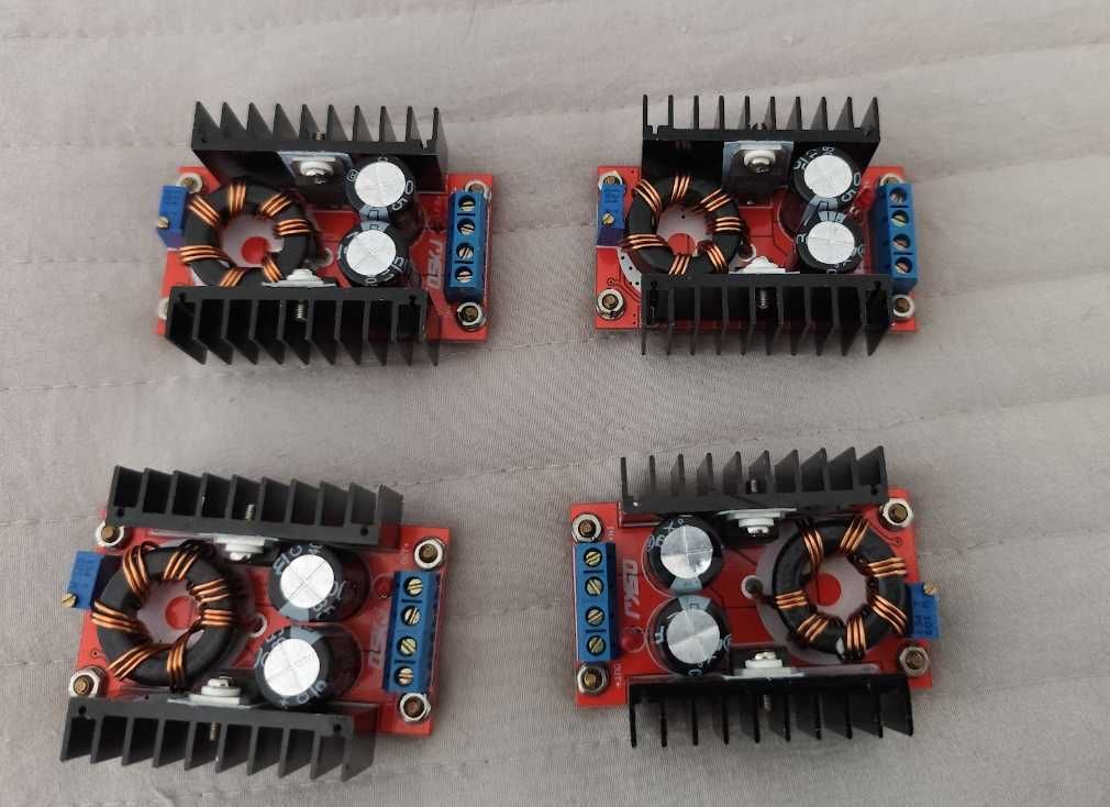 4x Przetwornice step-up 12V-35V 150W 6A DC-DC