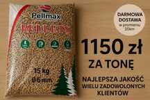 Pellet Sosnowy PELLMAX Dostawa