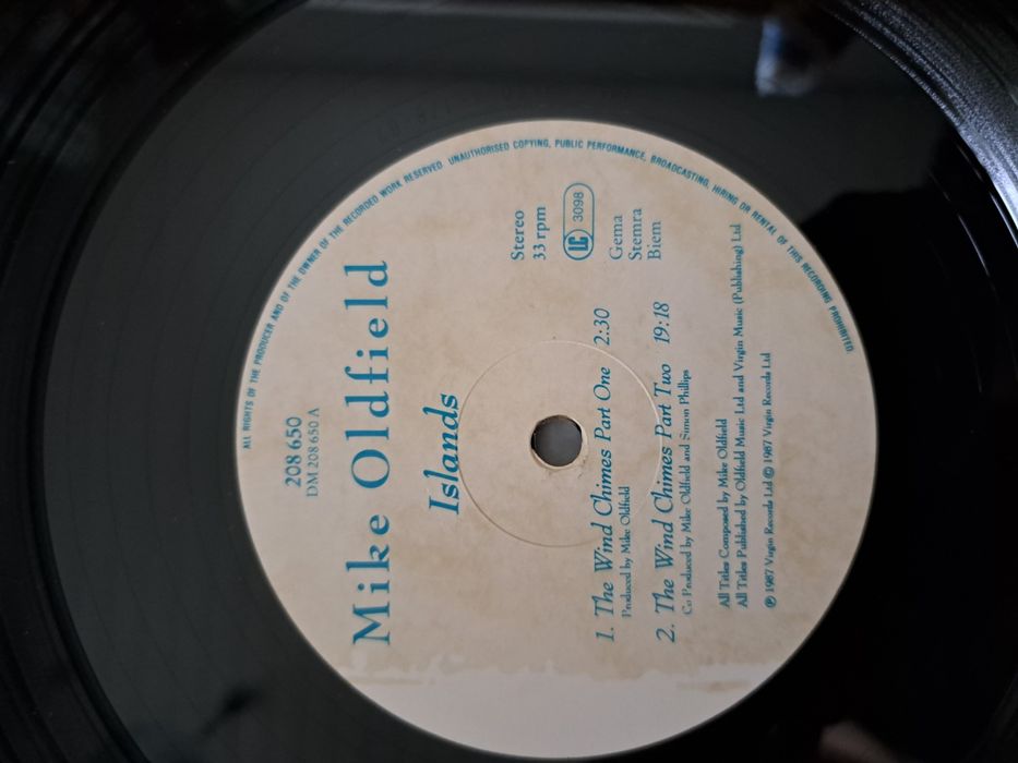 płyta winylowa MIKE OLDFIELD-I wyd.-50 szt.