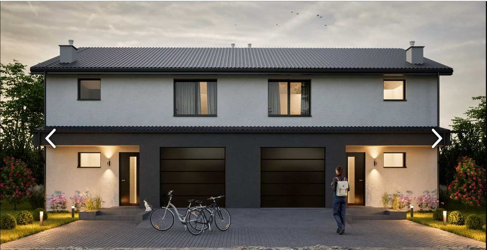 Domy bliźniak na sprzedaż Pruszcz Gdański z dużą działką