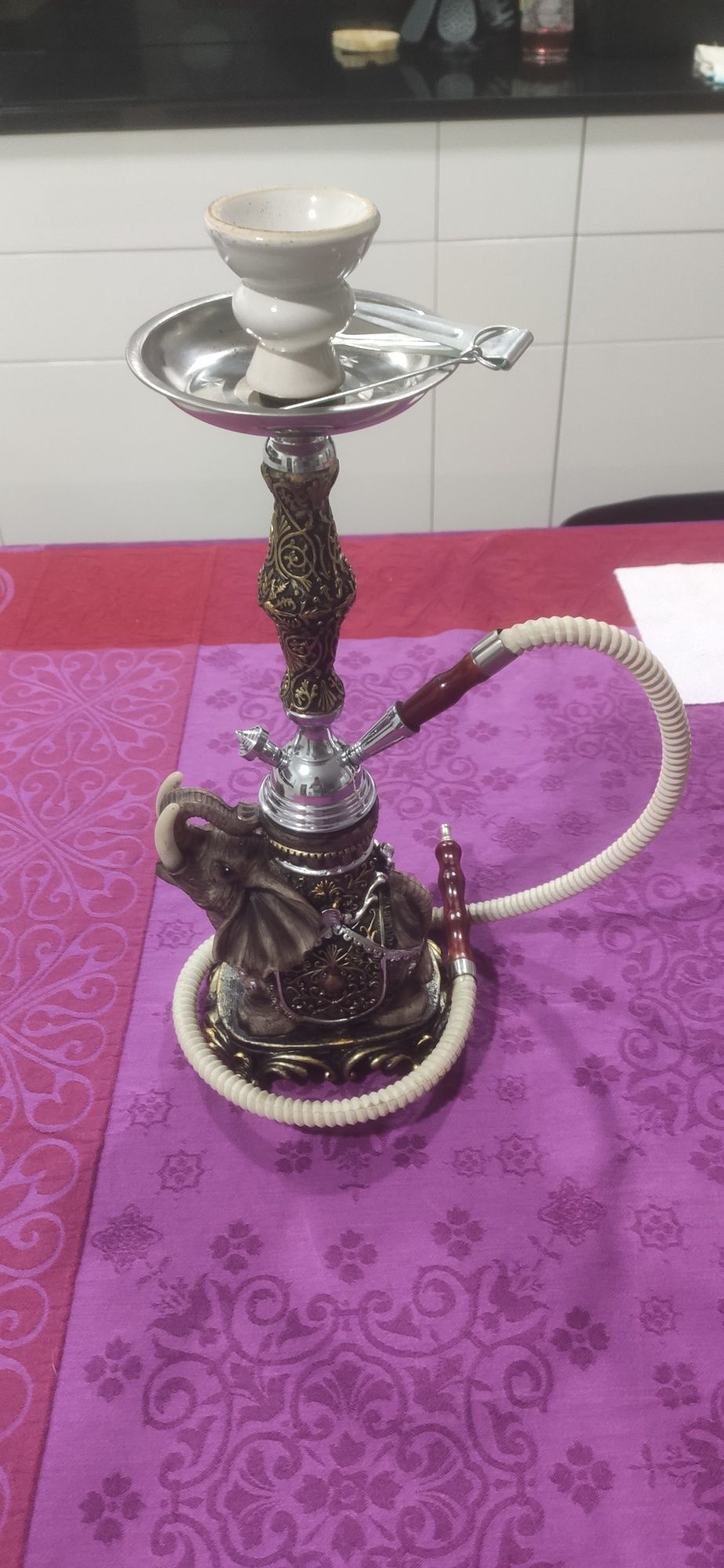 Shisha com forma de elefante
