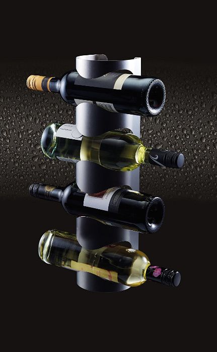 stojak na wino BarCraft Metal Wine Rack, 45 x 11 x 10 cm