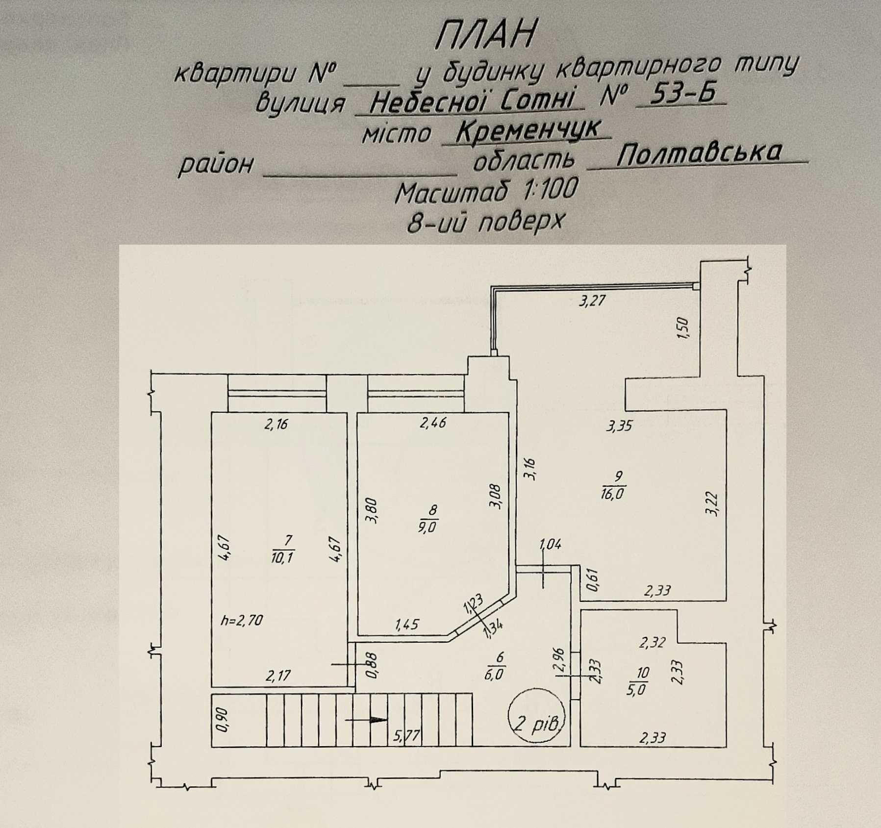 Продам дворівневу 3к квартиру, новобудова | ЖК Центральний