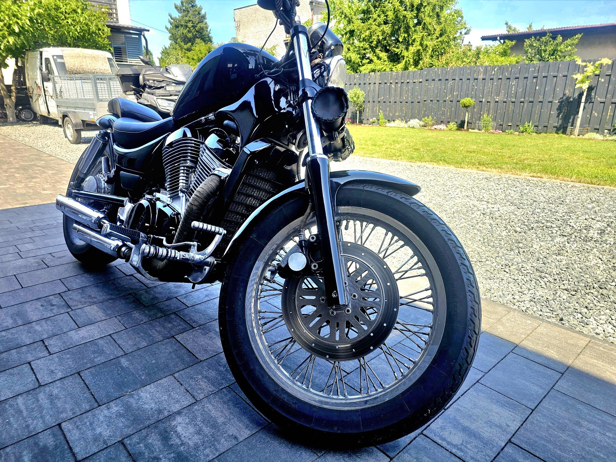 Suzuki Intruder VS 800 Bobber Custom Super Stan Nawigacja zamiana