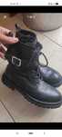 Botas em pele, como novas pouco uso, n° 35
