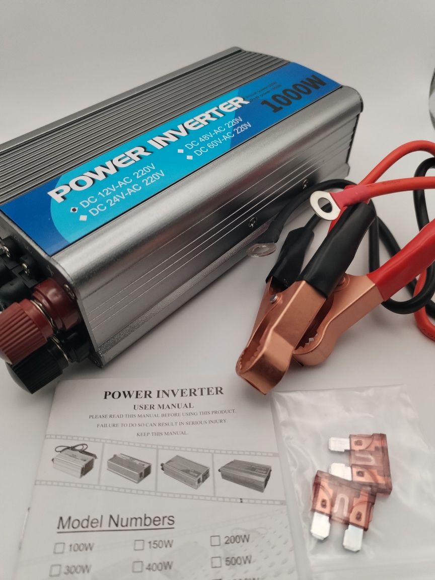 Inversor 12V DC para 230V AC / Campismo