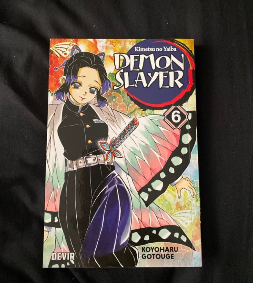 volumes 1-6 demon slayer