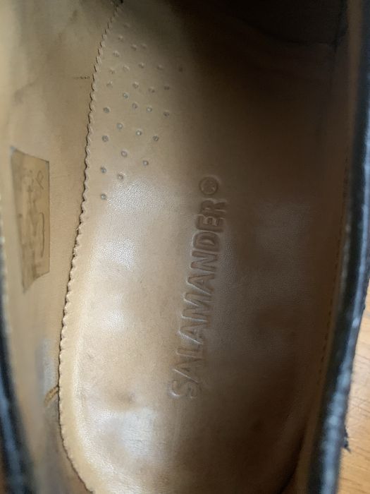 Чоловічі шкіряні туфлі Salamander оригінал 43 розмір  б/у