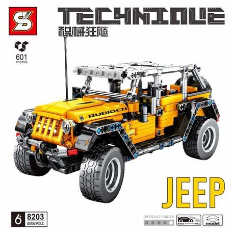 klocki technic jeep wrangler kompatybilne z lego nowe