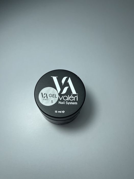 Valeri Builder Gel 5 прозорий гель для нарощування 15 мл