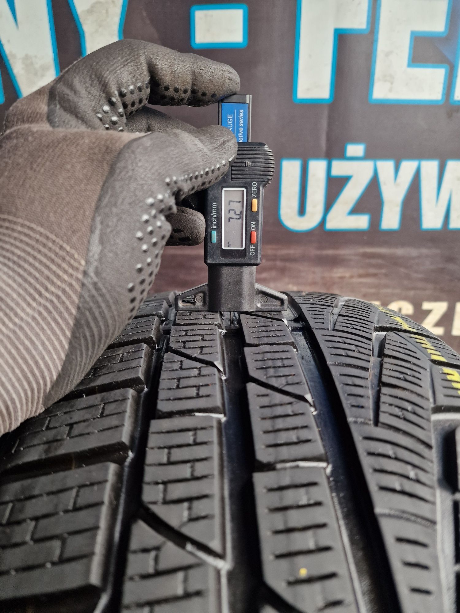Opony zimowe 225/50/17 Pirelli Ranflat Para 7mm