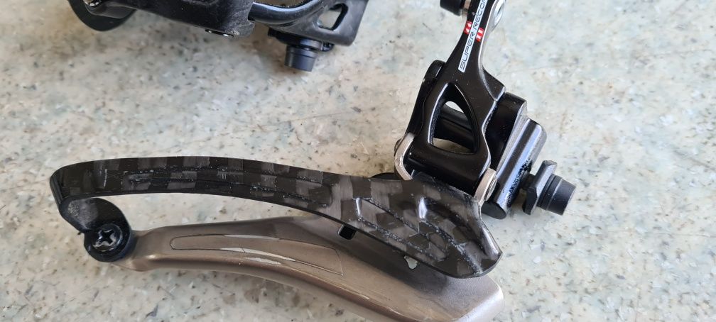 Grupa campagnolo super record 2x11 disc