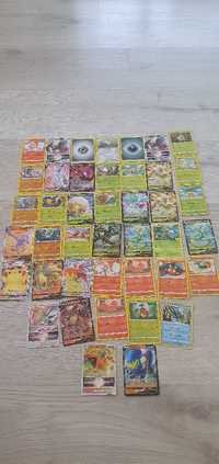 Karty Pokemon 210 sztuk plusżetony i karty do skanowania do gry