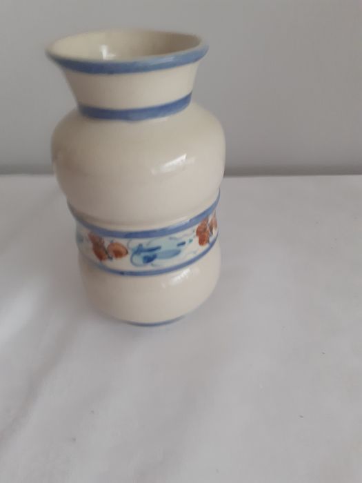 Wazon z fajansu z PRL Bolesławiec