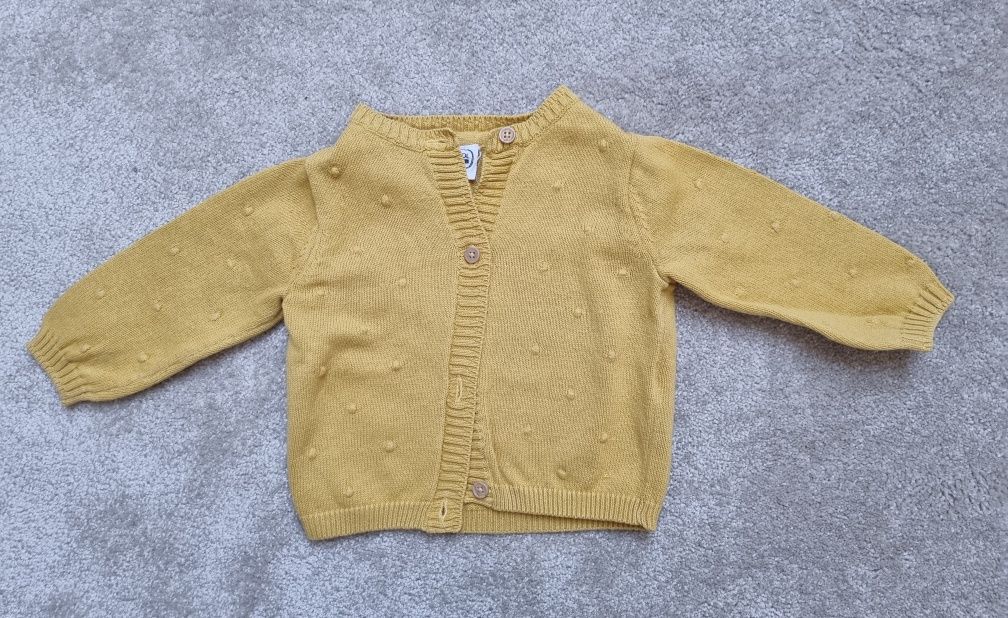 Paka sweter kardigan bluza rozmiar 62