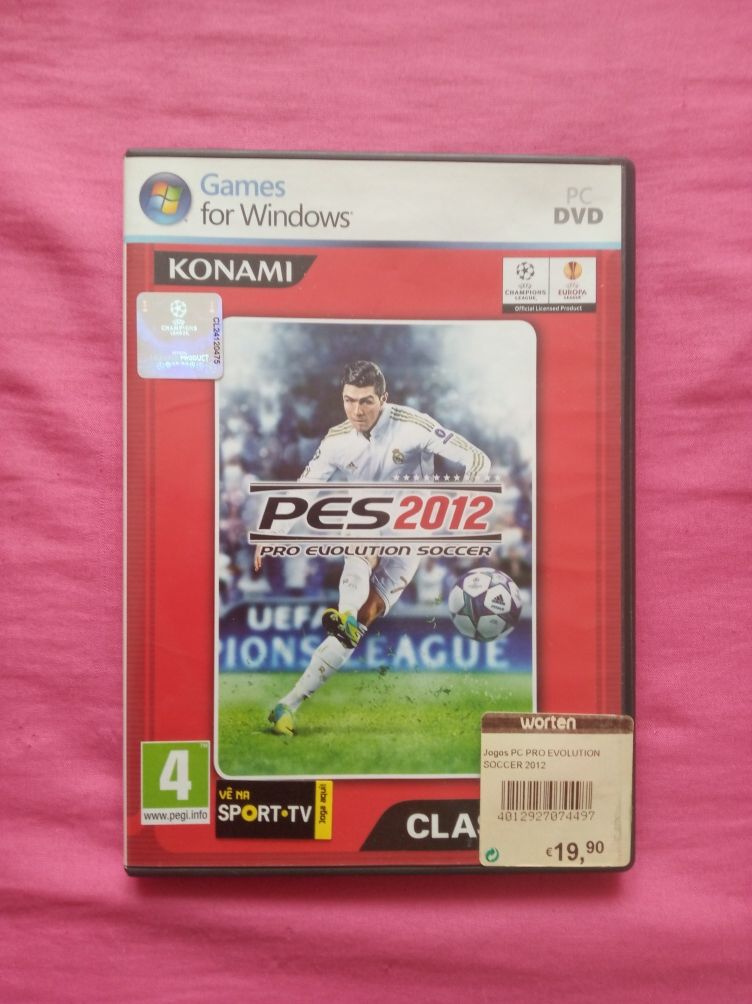 Jogos Wii, PES 2012, FIFA 12, e dvd's