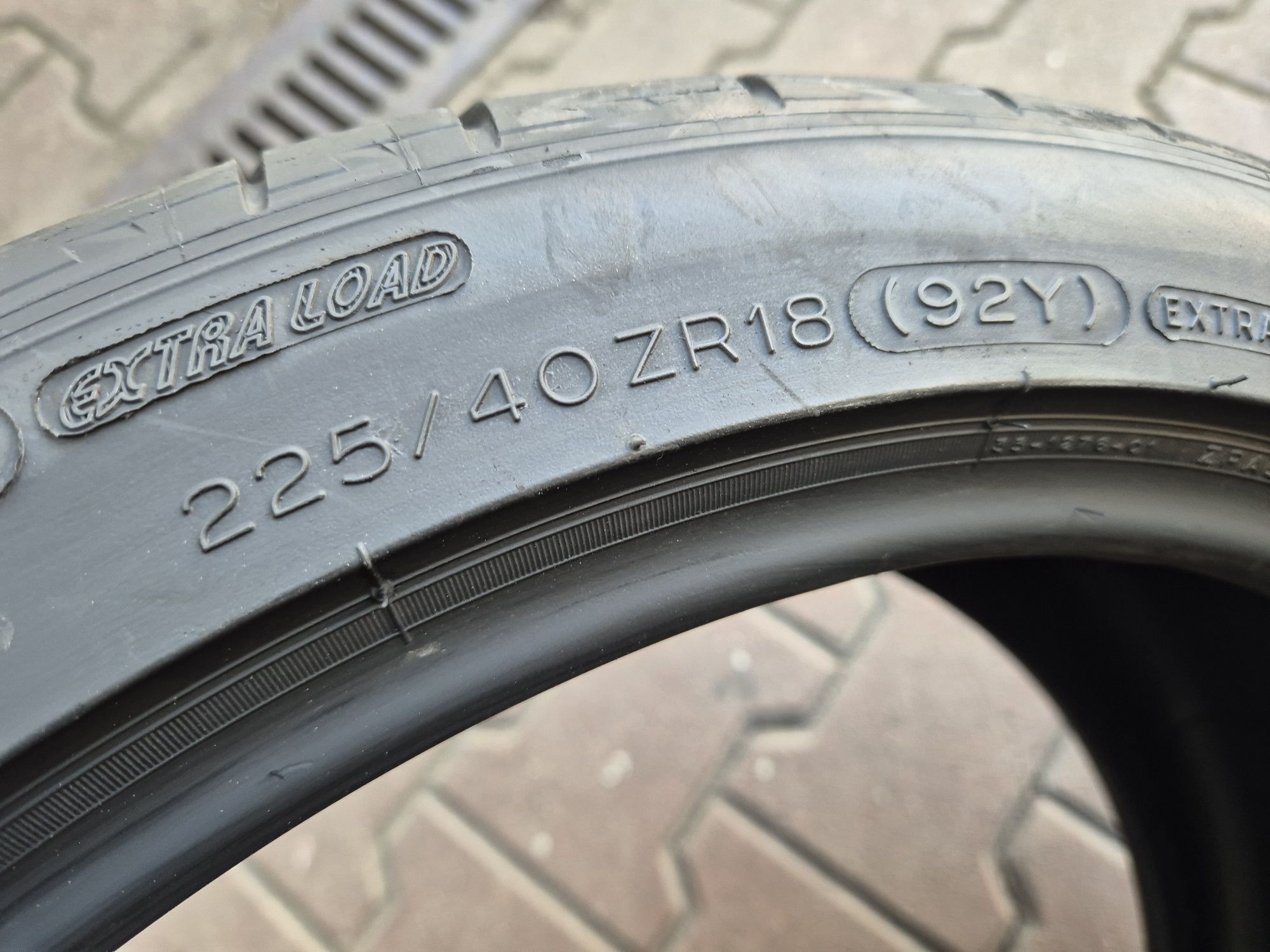 225/40/18 295/30ZR18 98Y Michelin Pilot Sport N3  jak nowe