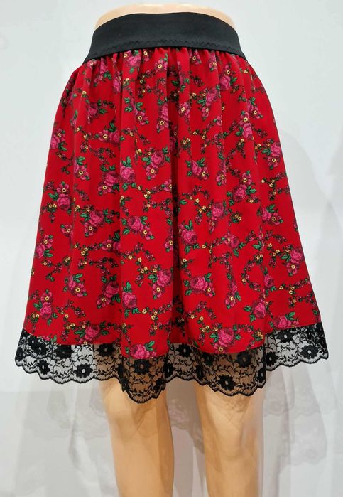 Spódnica ludowa, góralska, folk M(38)