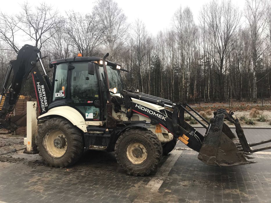Hidromek Waryński koparko-ładowarka 2018 r. Leżajsk/Brzóza Królewska