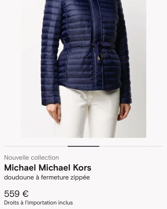 Michael Kors XS жіночий пуховик куртка