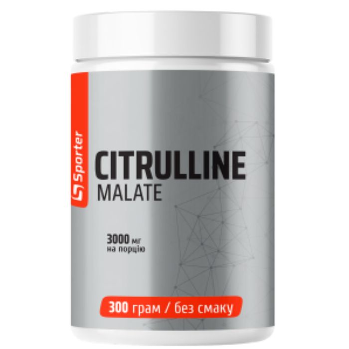 Sporter citrulline malat 300г без смаку цитрулін малат