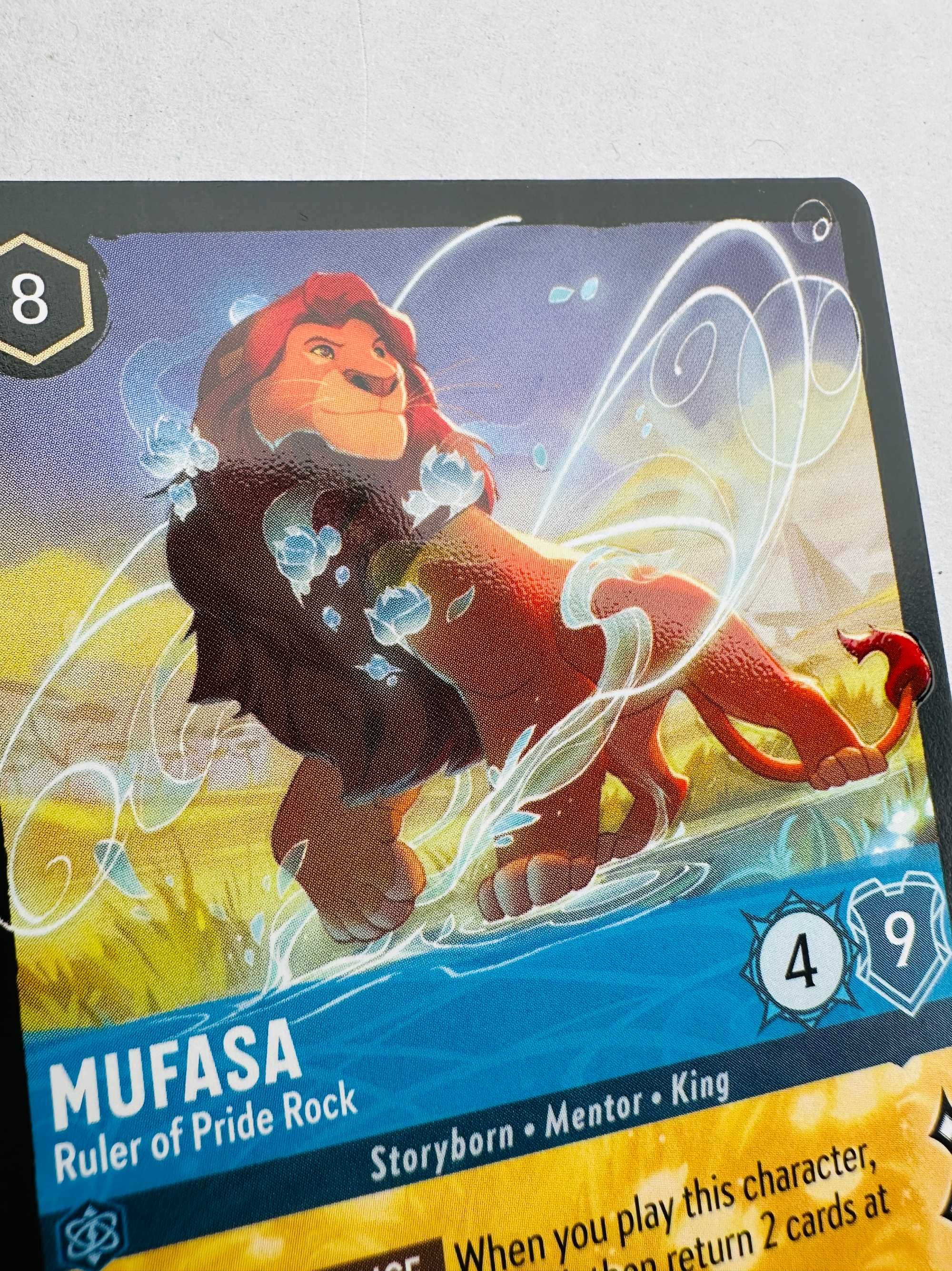 Mufasa Foil - Ruler of Pride Rock (V.1) Shimmering Skies Karta Lorcana