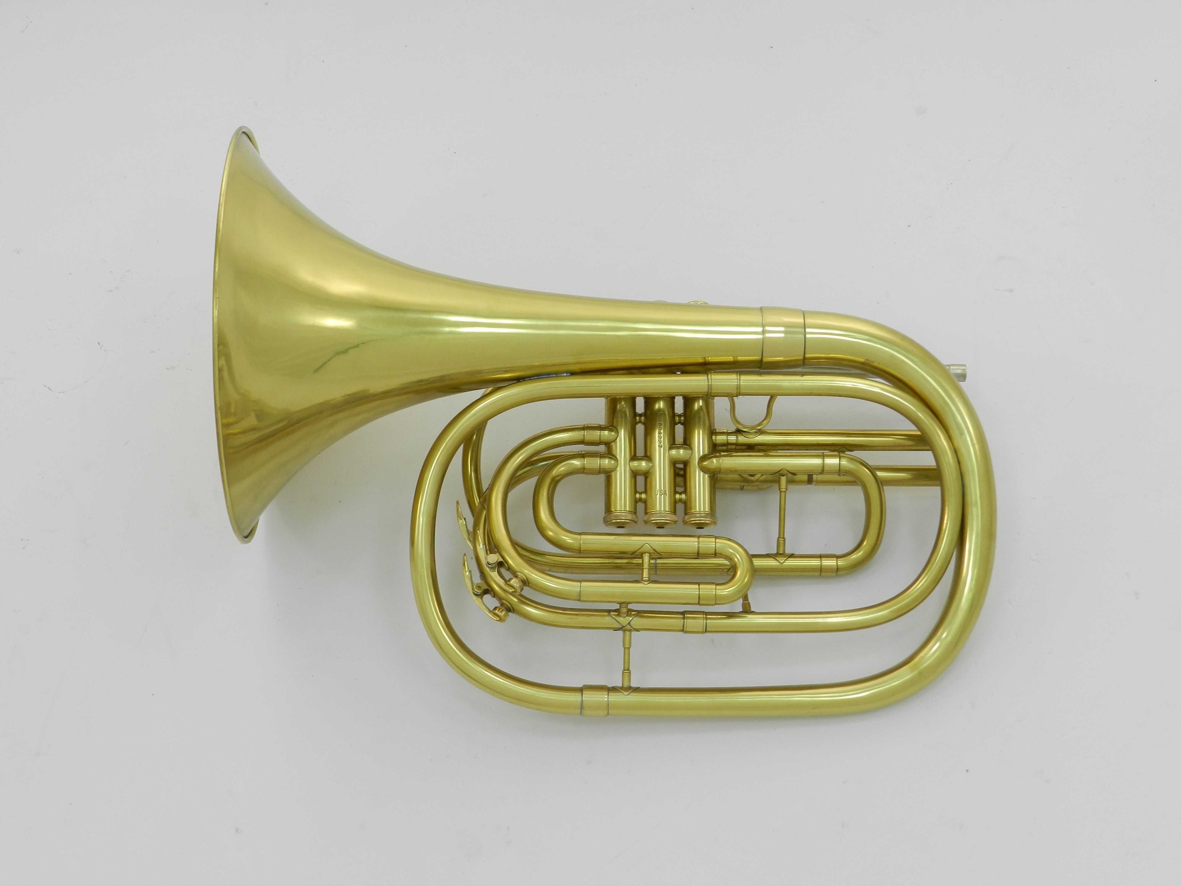 Waltornia marszowa Bb KING 1122 Made in U.S.A. Po przeglądzie DR25-078