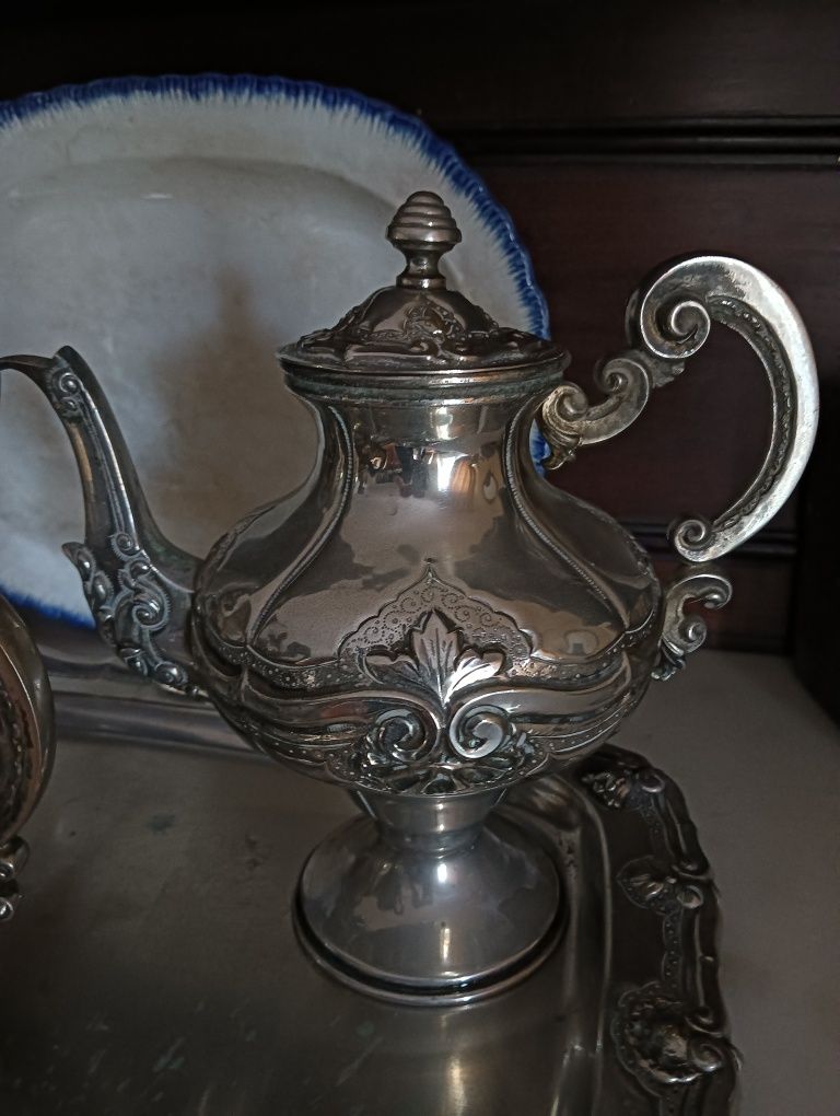 Conjunto de servir chá/café barroco