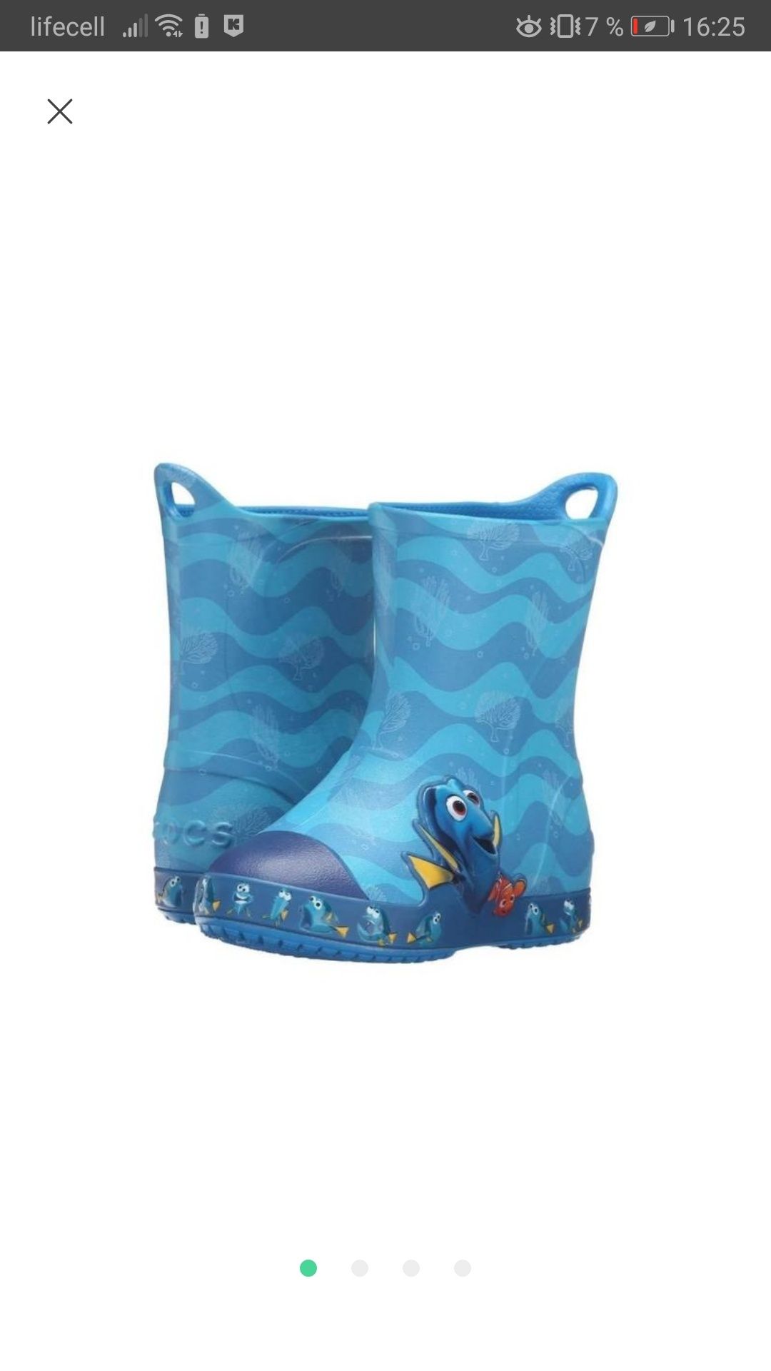 Сапоги осень зима кроксы crocs j1 C12 C13