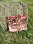 Sprzedam siano  2 pokos baloty 120 120