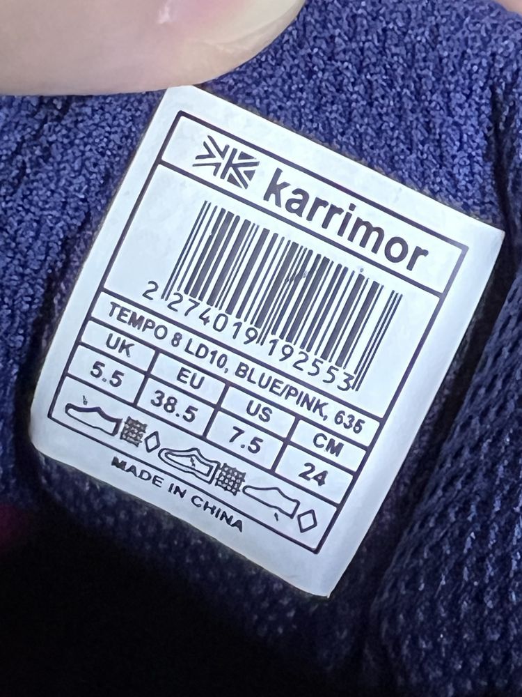 Продам БОМБЕЗНІ жіночі кросівки Karrimor Tempo 8