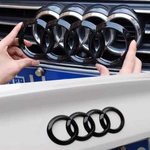 Emblemat znaczek Audi 285mm