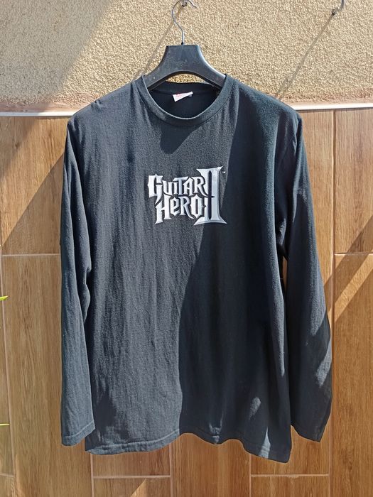 Longsleeve Koszulka Guitar Hero II Activision size L Vintage PS2 Retro