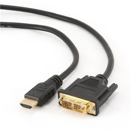 cablexpert | męski | 19 pin hdmi typ a | męski | dvi | 1,8 m